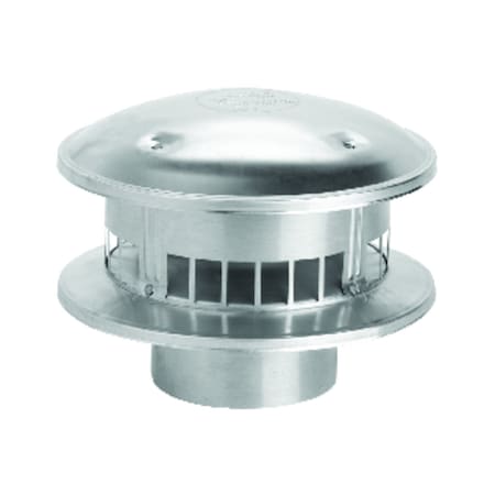 Selkirk Selkirk 4 in. D Aluminum Stove Pipe Metalbestos Top 104800